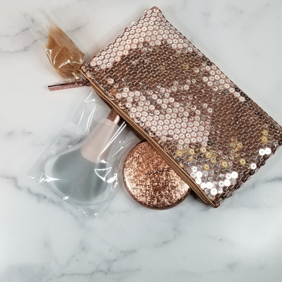 BNIP MAC Snow Ball 3-pc. Face Set - Gold - Picture 3 of 7